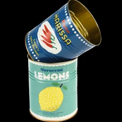 Medium storage tins (set of 2) - LEMONS & HARISSA