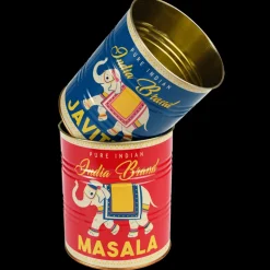 Medium storage tins (set of 2) - MASALA & JAVITRI
