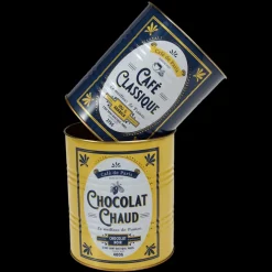 Medium storage tins (set of 2) - Cafe de Paris