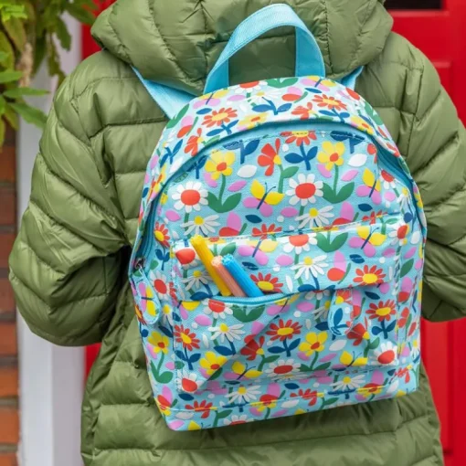 Mini children's backpack - Butterfly Garden
