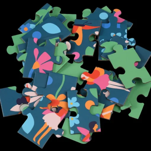 Mini jigsaw puzzle - Fairies in the Garden