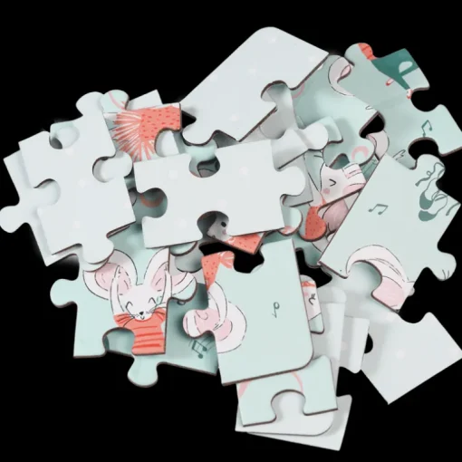 Mini jigsaw puzzle - Mimi and Milo