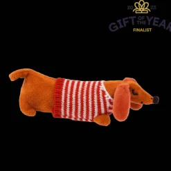 Mini sausage dog in a little box - Sausage Dog soft toy