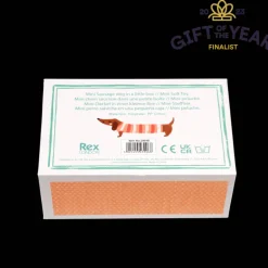 Mini sausage dog in a little box - Sausage Dog soft toy