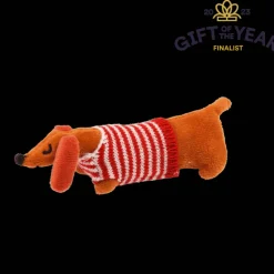 Mini sausage dog in a little box - Sausage Dog soft toy