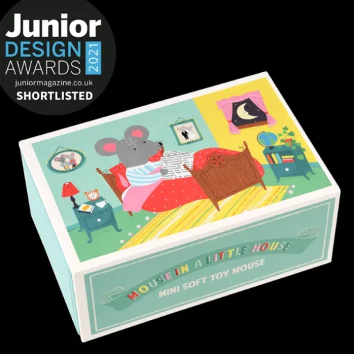 Mouse in a little box - Mouse in a House soft toy