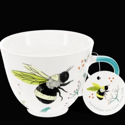 New bone china mug 550ml - Bumblebee