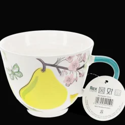 New bone china mug 550ml - Pear