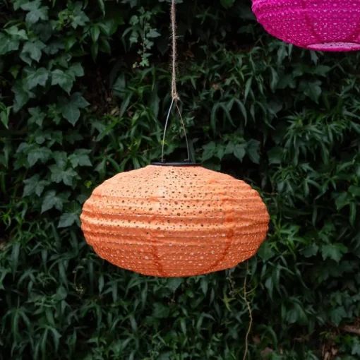 Outdoor solar UFO lantern - Orange