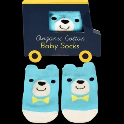 Pair of baby socks - Blue bear