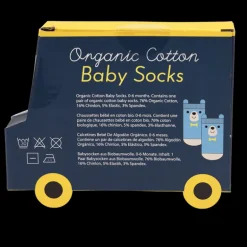 Pair of baby socks - Blue bear