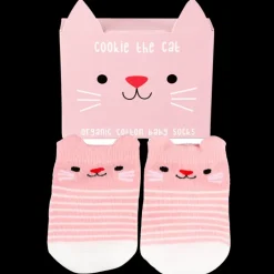 Pair of baby socks - Cookie the Cat