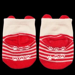 Pair of baby socks - Red cat