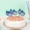 Party cake candles (set of 6) - Sydney the Sloth