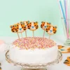 Party cake candles (set of 6) - Ziggy the Tiger