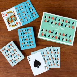 Playing cards in a box - Two decks