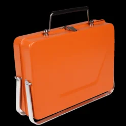 Portable suitcase BBQ - Burnt orange