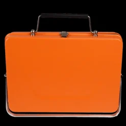 Portable suitcase BBQ - Burnt orange