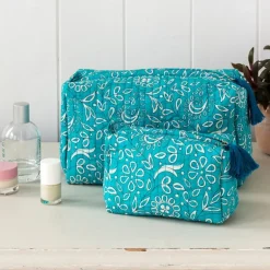 Quilted makeup bag - Radhika