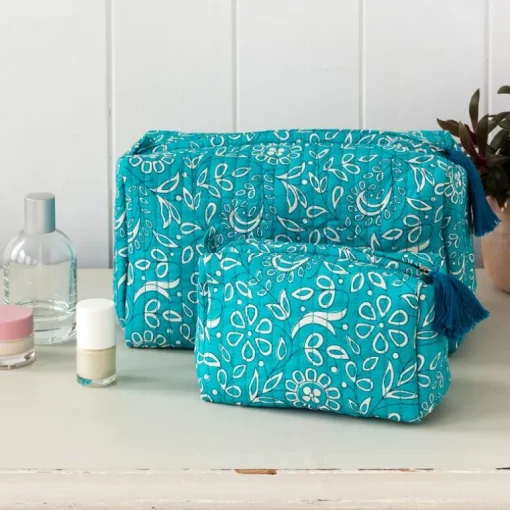 Quilted makeup bag - Radhika