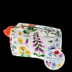 Quilted makeup bag - Wild Flowers