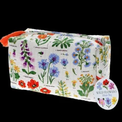 Quilted wash bag - Wild Flowers