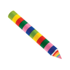 Rainbow pencil eraser