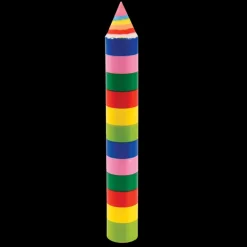 Rainbow pencil eraser