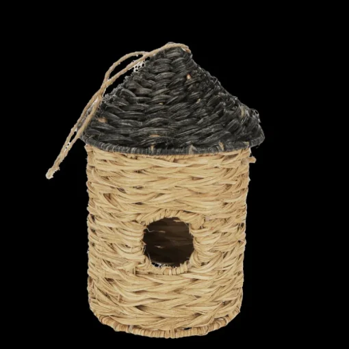 Rattan birdhouse