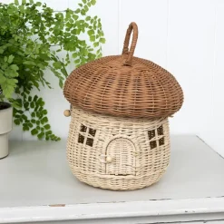 Rattan mushroom house - Wonders of Nature