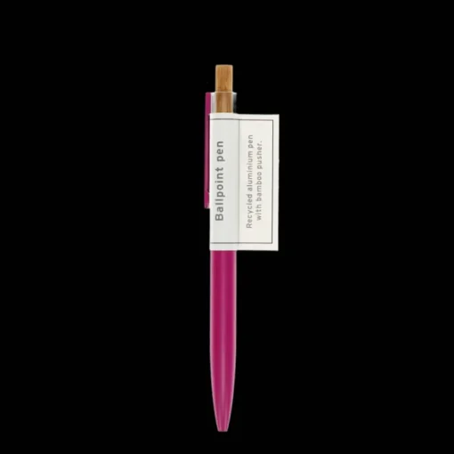 Recycled ballpoint pen - Bright pink