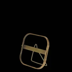 Rounded standing brass frame 10x10cm
