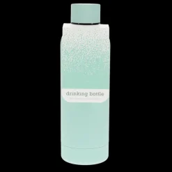 Rubber coated steel bottle 500ml - Eggshell blue
