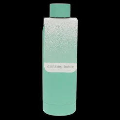 Rubber coated steel bottle 500ml - Mint green
