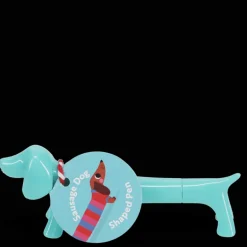 Sausage dog shaped pen - Aqua