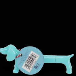 Sausage dog shaped pen - Aqua