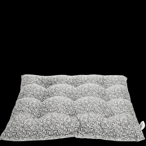 Seat pad cushion (37x37cm) - Grey leaf
