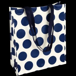 Shopping bag - Spotlight navy on white