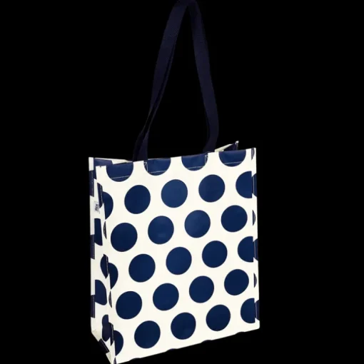 Shopping bag - Spotlight navy on white