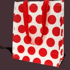 Shopping bag - Spotlight red on white