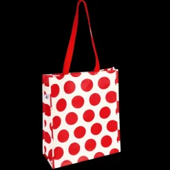 Shopping bag - Spotlight red on white