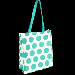 Shopping bag - Spotlight turquoise on white