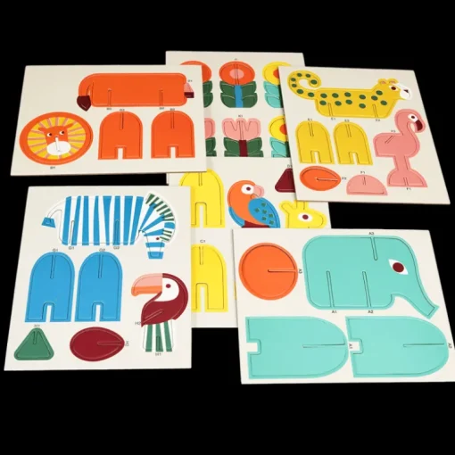 Slot together playset - Wild Wonders