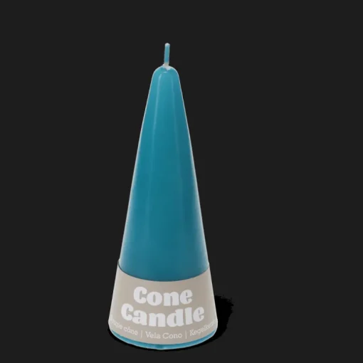 Small cone candle - Dark Blue