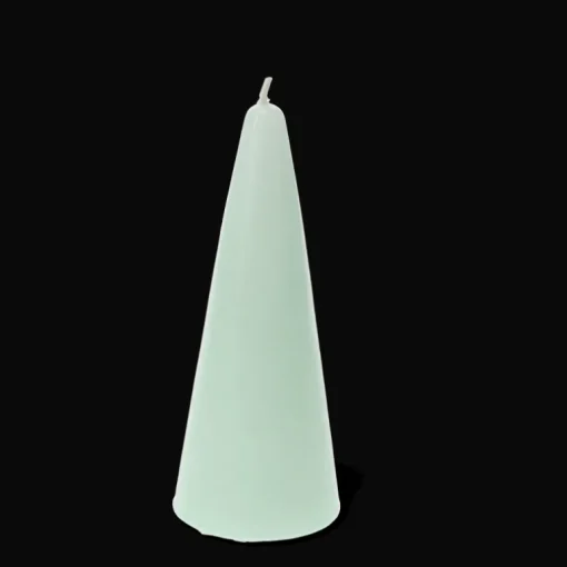 Small cone candle - Mint Green