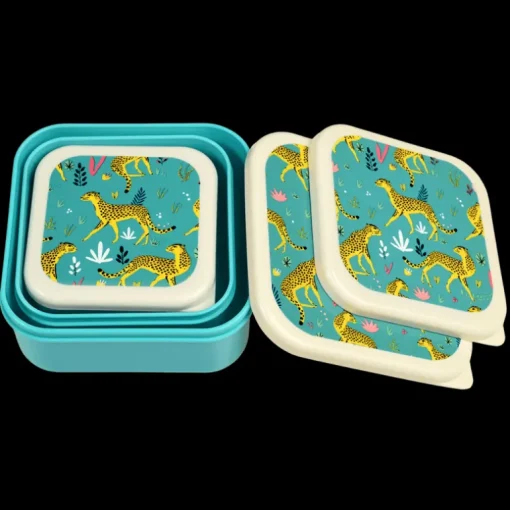 Snack boxes (set of 3) - Cheetah
