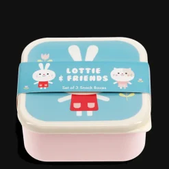 Snack boxes (set of 3) - Lottie and Friends