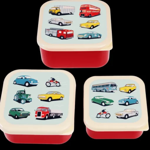 Snack boxes (set of 3) - Road Trip