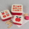 Snack boxes (set of 3) - Vintage Apple