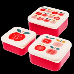 Snack boxes (set of 3) - Vintage Apple